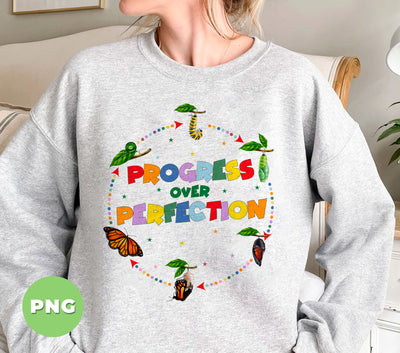 Progress Over Perfection, Teacher Appreciation, Love Teacher, Digital Files, Png Sublimation