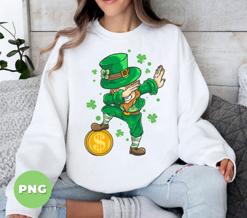Leprechauns St Patrick, Dabbing Leprechauns, Shamrock, Digital Files, Png Sublimation