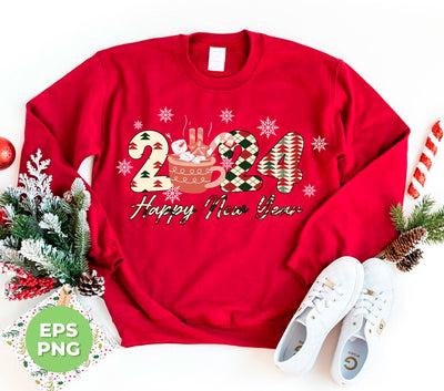 2024 New Year, Happy New Year, Love 2024, 2024 Is Coming, Png Sublimation