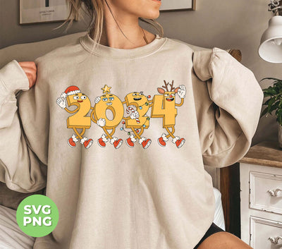 2024 Come Here, Happy 2024, Merry Christmas 2024, Svg Files, Png Sublimation