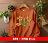 Joy Christmas, Gingerbread For Xmas, Merry Christmas, Trendy Christmas, Svg Files, Png Sublimation