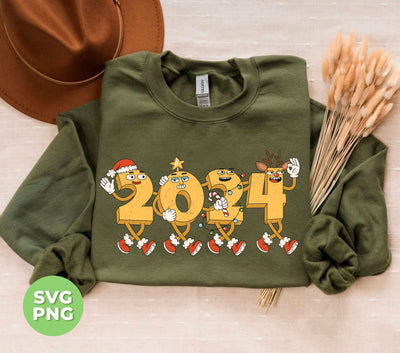 2024 Come Here, Happy 2024, Merry Christmas 2024, Svg Files, Png Sublimation