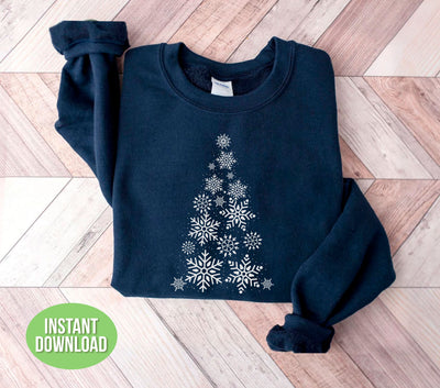 Snow In Christmas Tree, Xmas Tree, Snow In Tree Shape, Trendy Christmas, Png Sublimation