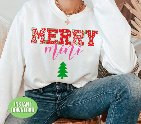 Celebrate the holidays in style with our Merry Christmas Collection. Featuring festive designs like Merry Mini and Love Grandma, our sublimation prints are perfect for adding a touch of trendy cheer to your Christmas decorations. Spread joy this season with our Png Sublimation prints.