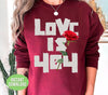 Love Is 404, Love Is Error, No Love Here, Give Me A Rose, Png Sublimation