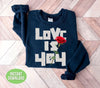 Love Is 404, Love Is Error, No Love Here, Give Me A Rose, Png Sublimation