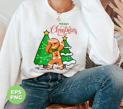 Funny Gingerbread, Dabbing Gingerbread, Funny Christmas, Digital Files, Png Sublimation