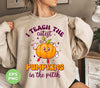 I Teach The Cutest Pumpkins In The Patch, Love Fall, Digital Files, Png Sublimation