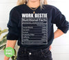 Work Bestie, Nutritional Facts, Bestie Nutrition, Love Work, Digital Files, Png Sublimation