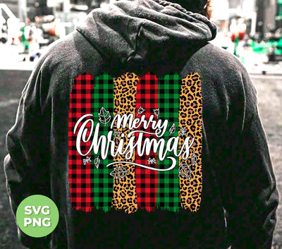 Plaid Pattern, Retro Christmas, Leopard Christmas, Digital Files, Png Sublimation