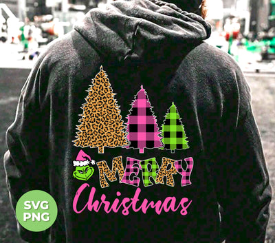 Leopard Christmas, Plaid Christmas, Trendy Grinch, Digital Files, Png Sublimation