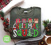 Christmas Squad, Christmas Gift Box, Xmas Light With Gift Box, Digital Files, Png Sublimation