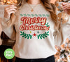 Merry Christmas, Xmas Pattern, 3D Text Christmas, Digital Files, Png Sublimation