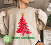 Pink Christmas Tree, Watercolor Xmas Tree, Trendy Xmas Tree, Trendy Christmas, Png Sublimation