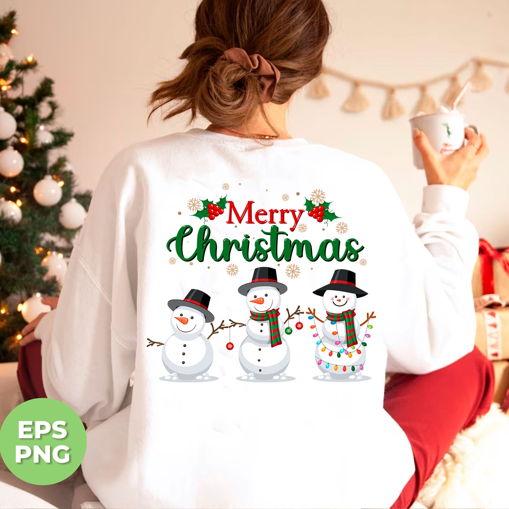 This festive snowman family print is sure to warm up your Christmas decor. With its cute and trendy design, this Png sublimation will add a touch of holiday cheer to any space. Made with high-quality materials, this is the perfect addition to your winter wonderland.