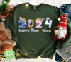 2024 New Year, Flower Lover, Happy New Year, Png Sublimation