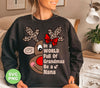 In A World Full Of Grandmas, Be A Nana, Cute Reindeer, Png Sublimation