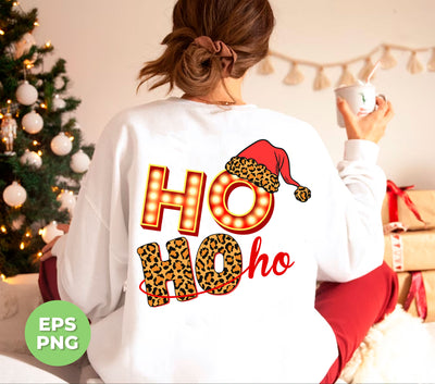 Add a trendy touch to your Christmas with Ho Ho Light Leopard Ho Ho, featuring a unique and eye-catching design perfect for the holiday season. This Png Sublimation product is perfect for anyone looking to stand out and add some festive cheer to their wardrobe.