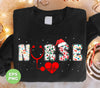 Nurse Christmas, Love Nurse, Love Christmas, Xmas Pattern, Trendy Christmas, Png Sublimation