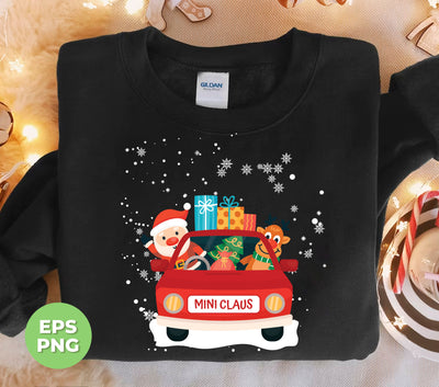 Mini Claus, Christmas On A Car, Xmas Is Coming, Trendy Christmas, Png Sublimation