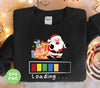 Loading To Christmas Season, Cute Santa Bring Gifts, Trendy Christmas, Png Sublimation