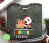 Loading To Christmas Season, Cute Santa Bring Gifts, Trendy Christmas, Png Sublimation