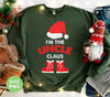 This trendy Png sublimation shirt features a festive design with the words "I'm The Uncle Claus, Love Christmas". Show off your love for the holiday season and make a statement with this unique and stylish shirt. Perfect for family gatherings or as a gift, spread some Christmas cheer and celebrate in style with Uncle Claus.