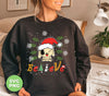 Believe Christmas, Cute Christmas Dog, Dog Lover, Trendy Christmas, Png Sublimation