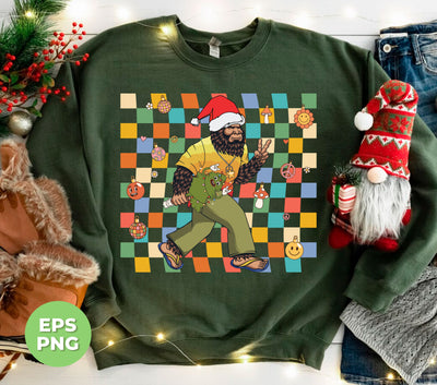 Introducing our Groovy Christmas collection - featuring Big Foot Christmas, Classic Yeti, and Trendy Christmas designs! These Png Sublimation designs will add a unique touch to your holiday decorations. Stand out with our fun and festive designs, perfect for any Christmas enthusiast.