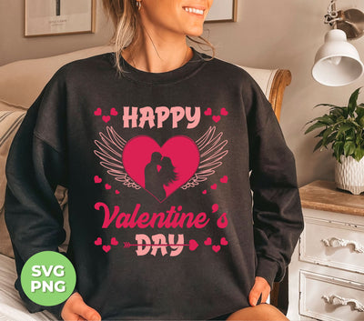 Happy Valentine's Day, Heart Swings, Pink Valentine, Trendy Valentine, Png Sublimation