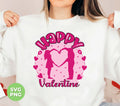 Express your love in a trendy and unique way with our Happy Valentine Png Sublimation product. Featuring 