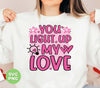 Illuminate your love with our You Light Up My Love Valentine's Day collection. With trendy and stylish designs in pink, our Png Sublimation products are the perfect way to express your affection. Show your Valentine the love they deserve with our Valentine Love and Pink Valentine items.