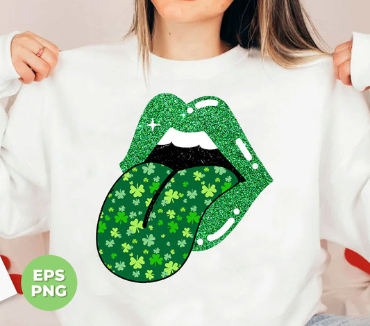 Celebrate St. Patrick's Day with our Patrick-themed sublimation designs. Featuring dazzling glitter, iconic lips, and festive leaves, these PNG files are perfect for all your holiday projects. Get creative and show off your love for this lucky holiday.