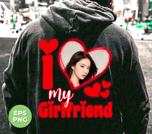 Surprise your significant other with a truly unique and personalized Valentine's gift! This custom girlfriend picture is the perfect way to express your love and showcase your relationship. With high-quality sublimation technology, the design will last for years to come. Show your appreciation with this heartfelt gift.