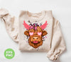 Love Cow, Cute Cow, Valentine Cow, Cow Lover, Trendy Valentine, Png Sublimation