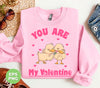 You Are My Valentine, Cute Chicks, Chick Couple, Pink Heart, Trendy Valentine, Png Sublimation