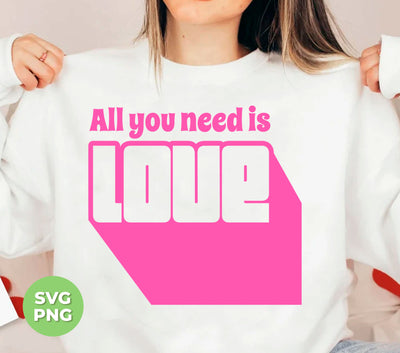 Enhance your design projects with All You Need Is Love, Cute Love, Pink Love, and Love Silhouette digital files. These high-quality PNG sublimations will add a touch of love and cuteness to any project. Perfect for crafts, invitations, and more.