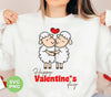 Happy Valentine's Day, Sheep Valentine, Valentine Sheep, Digital Files, Png Sublimation