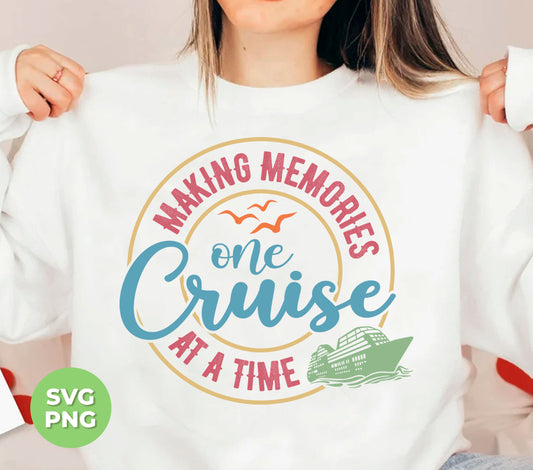 "Preserve your precious memories with our Making Memories One Cruise At A Time digital files. With Love Cruise and Png Sublimation features, you can easily create personalized keepsakes that will stand the test of time. Perfect for capturing and reliving your unforgettable cruise experiences."