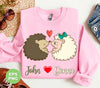 Personalized Couple Name, Hedgehog Couple, Hedgehog Lover, Digital Files, Png Sublimation