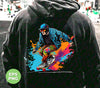 Cool Man, Cool Boy, Boy With Skateboard, Skateboarding Watercolor, Digital Files, Png Sublimation