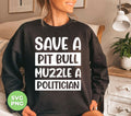 Show your support for pit bulls while making a statement with this digital file set. Featuring 