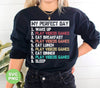 My Perfect Day Is With Video Games, Love Video Games, Digital Files, Png Sublimation