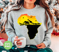 Get in touch with your wild side with our Animal In Africa digital files. Show your love for both animals and Africa with our unique and eye-catching design featuring the Africa shape. Perfect for sublimation and available in PNG format. Unlock the beauty and diversity of Africa with our Animal In Africa collection.