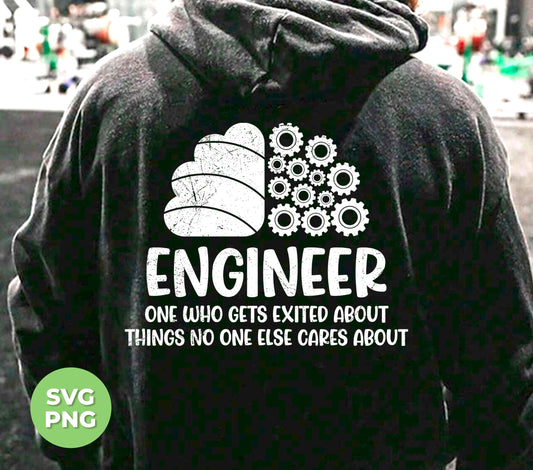 This digitally optimized PNG file features an image of an Engineer who is passionate about niche subjects; a relatable and humorous touch to any project. Share your enthusiasm with this unique and versatile graphic.