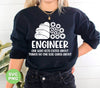 Engineer One Who Gets Exited About Things No One Else Cares About, Digital Files, Png Sublimation