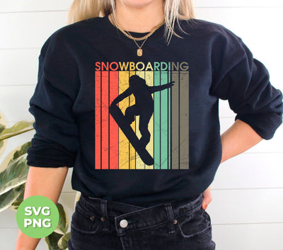 Retro Snowboarding, Love Skiing, Snowboarding Silhouette, Digital Files, Png Sublimation