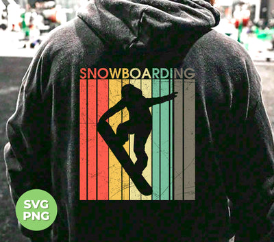 Retro Snowboarding, Love Skiing, Snowboarding Silhouette, Digital Files, Png Sublimation