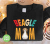 Beagle Mom, Retro Beagle, Beagle Dog Mom, Beagle Dog, Digital Files, Png Sublimation