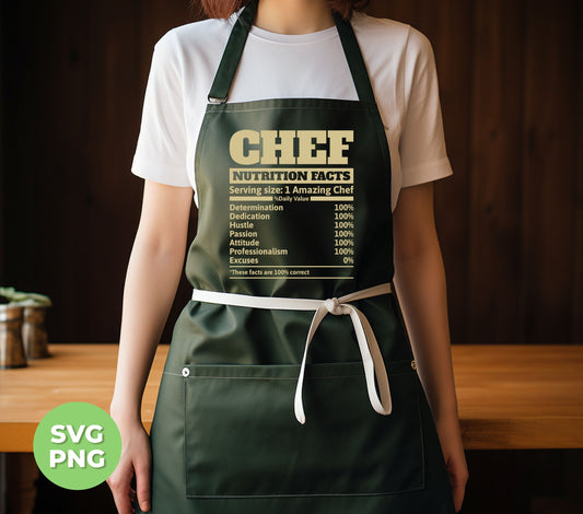 As an industry expert, trust Chef Nutrition Facts to provide accurate serving size information for your culinary creations. Our digital files in PNG sublimation format ensure easy access to this valuable data for all your amazing chef needs.